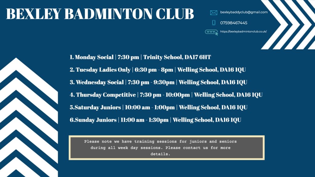 bexley badminton club